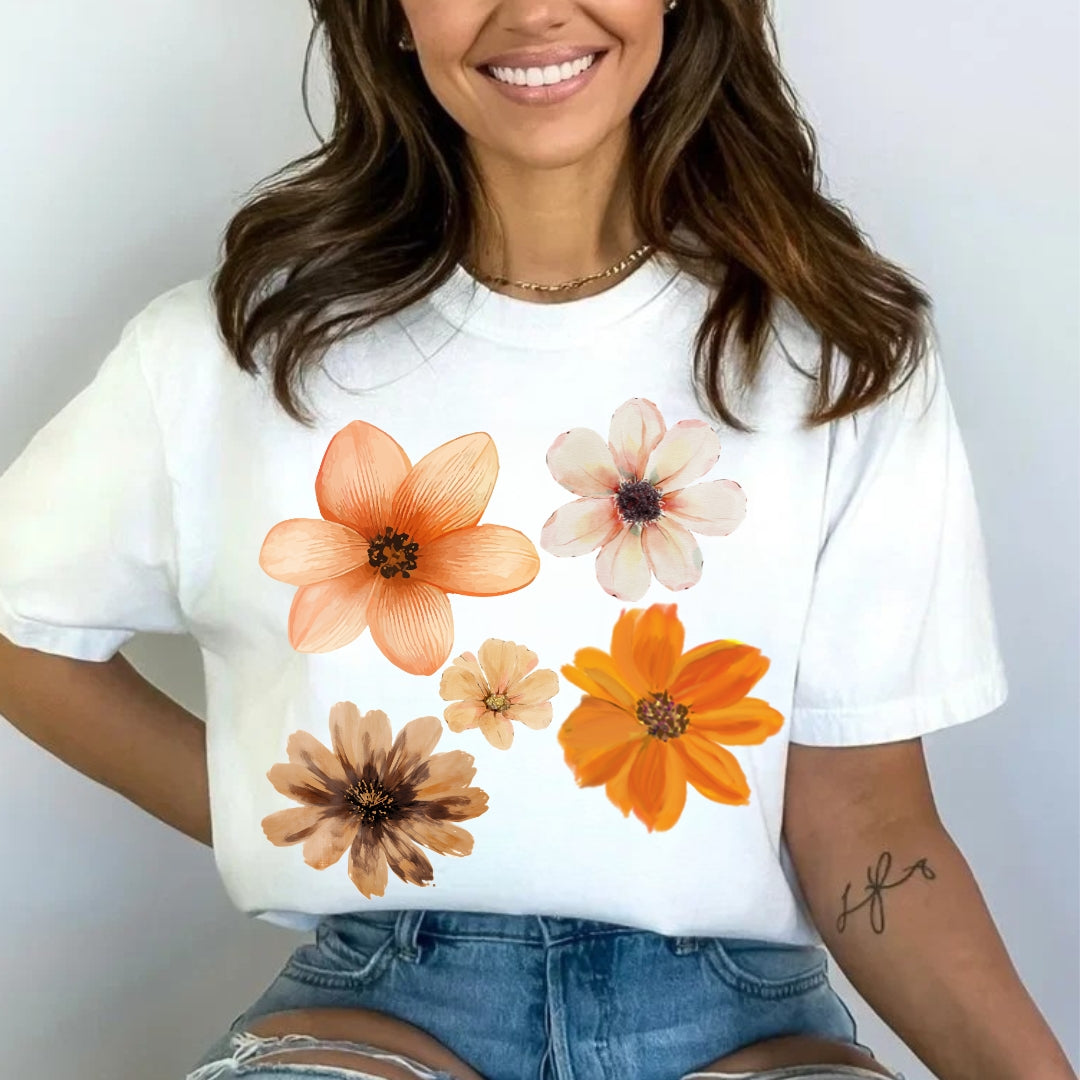 Tricou Flori de toamna